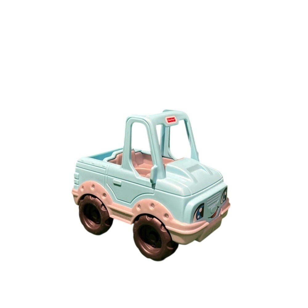 Fisher-Price Little People Help a Friend‎ Pick Up Truck Blue Toy Vehicle